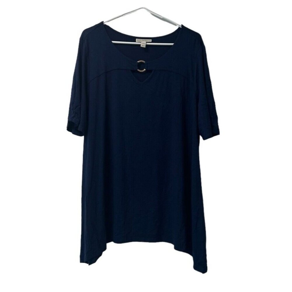 Dana Buchman Women Size XXL Shirt Stretchy Business Casual Career Wedding Guest